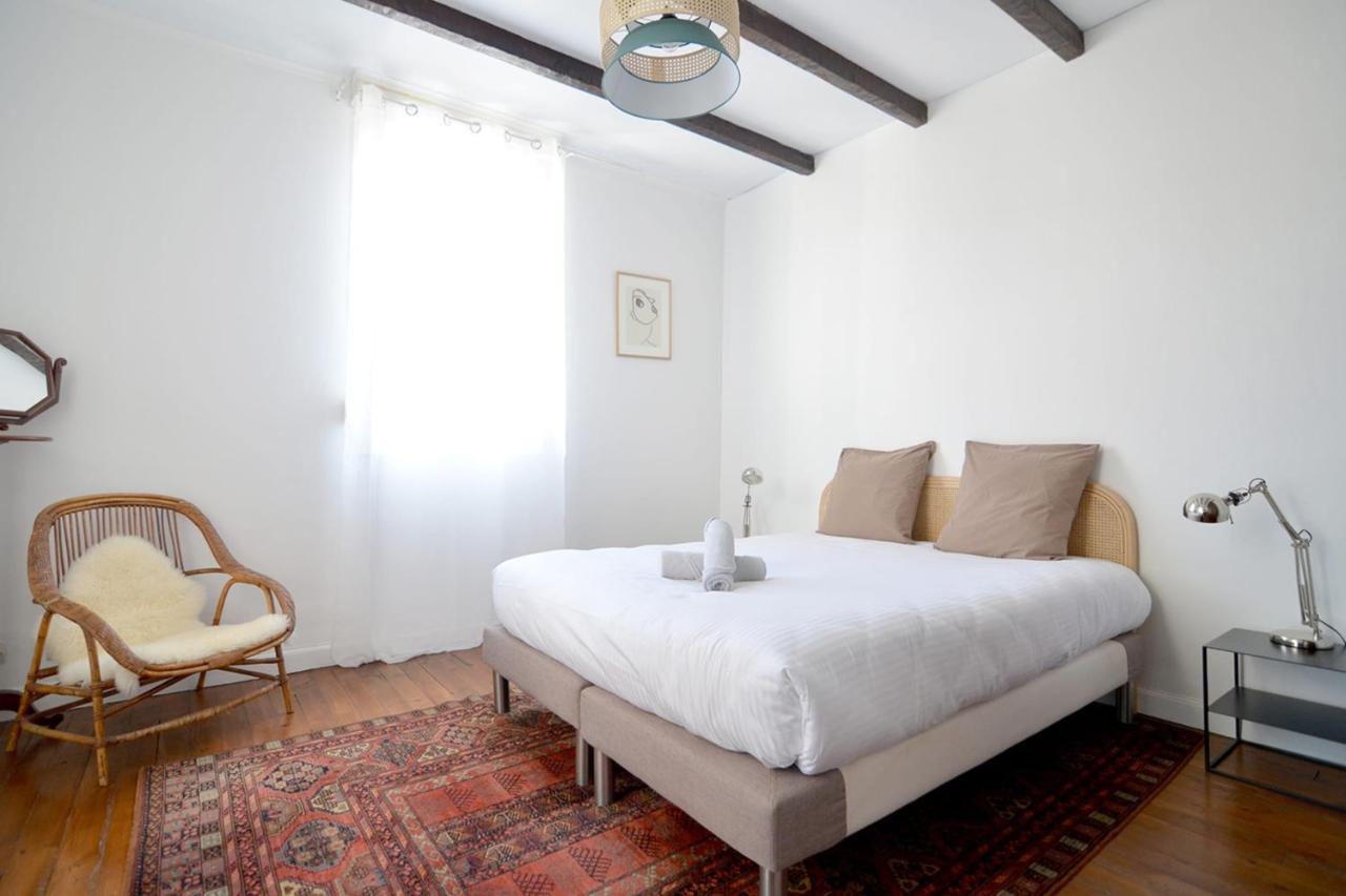 Gambetta Stylish 2 Bedrooms Apartment - Between Beach & Fresh Market เบียริตซ์ ภายนอก รูปภาพ