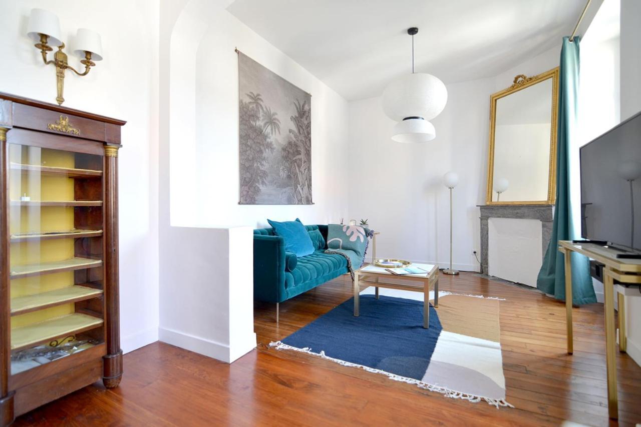 Gambetta Stylish 2 Bedrooms Apartment - Between Beach & Fresh Market เบียริตซ์ ภายนอก รูปภาพ
