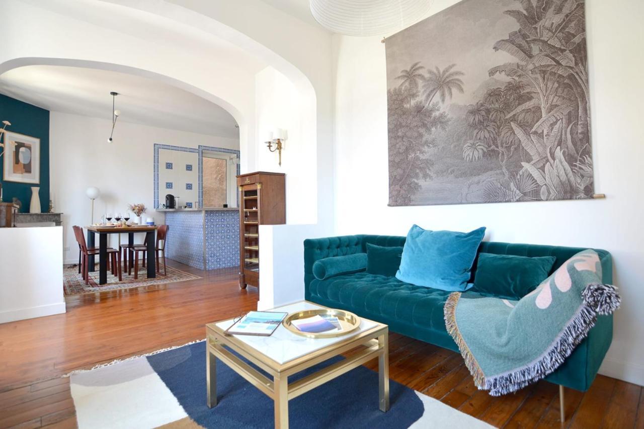 Gambetta Stylish 2 Bedrooms Apartment - Between Beach & Fresh Market เบียริตซ์ ภายนอก รูปภาพ